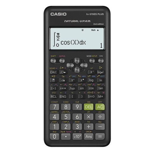 Image of Casio FX-570ES Plus 2 calcolatrice Desktop Calcolatrice scientifica Ne