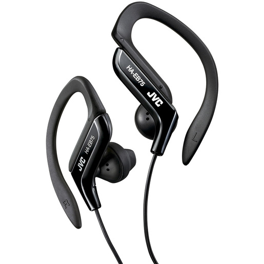 Image of JVC HA-EB75 Cuffie Cablato A clip, In-ear MUSICA Nero