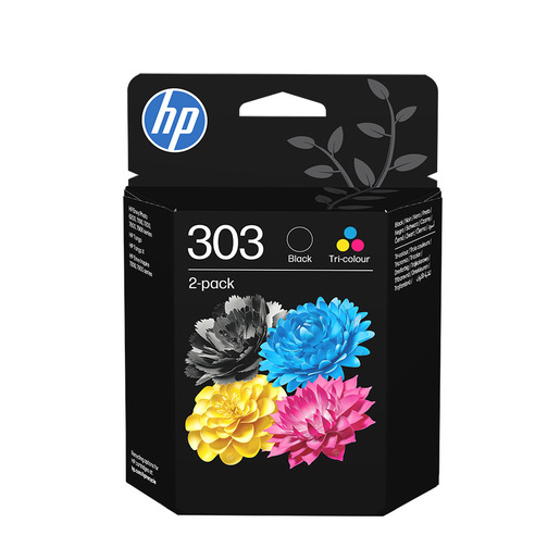 Hp Confezione Da 2 Cartucce Di Inchiostro nero/in Tricromia Originali 303 3YM92AE#LS1