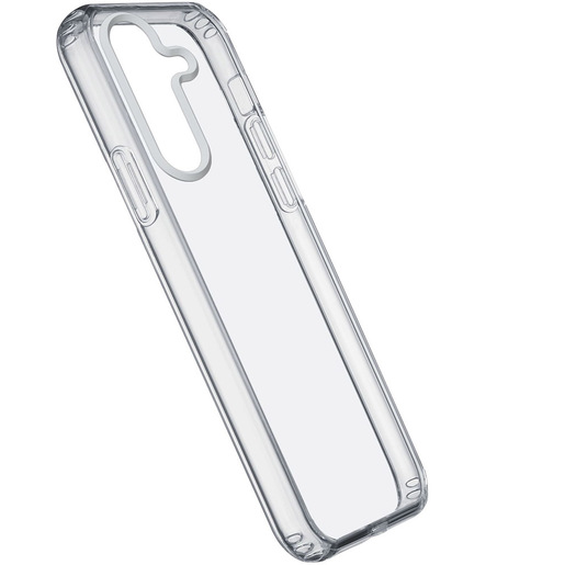 Cellularline Clear Strong - Galaxy S25+ Custodia rigida con bordi in gomma