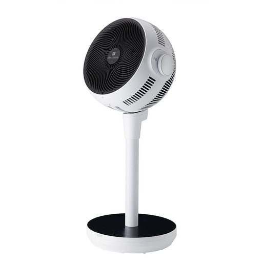 Image of Electroline AC0831KL stufetta elettrica Interno Nero, Bianco 1800 W Riscaldatore ambiente elettrico con ventilatore