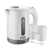 Russell Hobbs 23840-70 Bollitore Elettrico 0,85 L 1000 W Grigio, Bianco-image