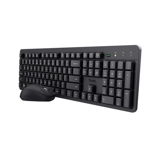 Trust Ody II tastiera Mouse incluso Casa/ufficio RF Wireless Italiano Nero