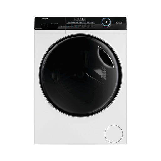 Image of Haier I-Pro Series 5 I-Pro Serie 5, Lavatrice Slim 10 KG, 40% più efficente della classe A, 1400 giri, Bianco, Inverter, Refresh, Wi-Fi, HW100BP14959EUIT