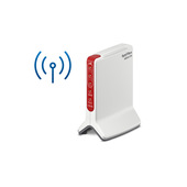 FRITZ!Box 6820 LTE Edition International, Modem Router 4G/3G con Wi-Fi N 450 Mbit/s, 1x LAN Gigabit, SIM Slot, Interfaccia in italiano