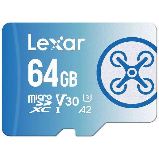 Image of Lexar FLY microSDXC UHS-I card 64 GB Classe 10