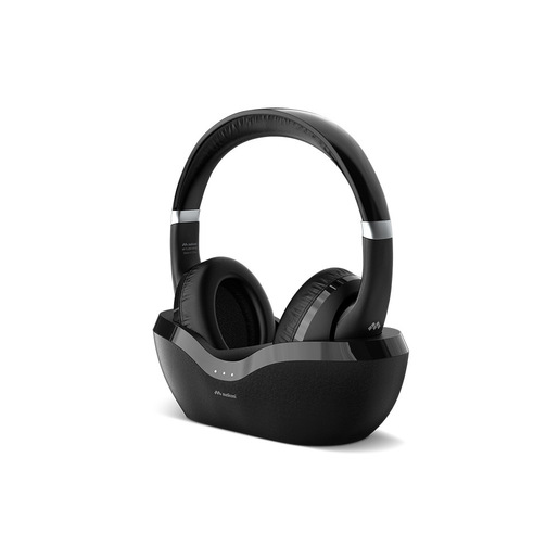 Image of Meliconi 497338 cuffia e auricolare Con cavo e senza cavo A Padiglione TV Bluetooth Base di ricarica Nero