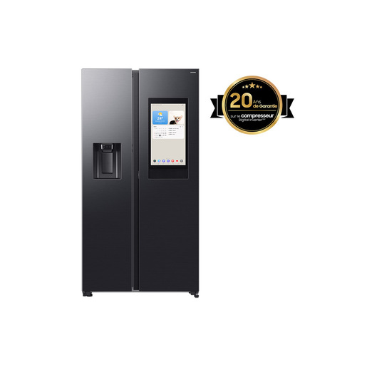 Image of Samsung Series 9 Frigorifero Side By Side Family Hub 614L RS90F66BEFEF