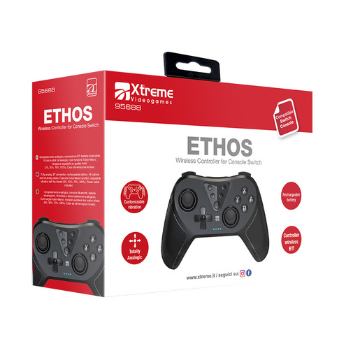 Image of Xtreme 95688 periferica di gioco Nero Bluetooth Gamepad Analogico/Digitale Nintendo Switch, Nintendo Switch 2, Nintendo Switch OLED