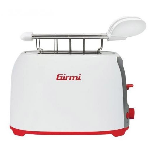 Image of Girmi TP10 2 fetta/e 750 W Rosso, Bianco