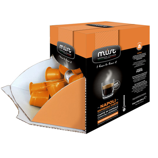 Image of Must Napoli Capsule caffè 100 pz