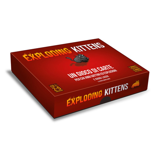 Image of        Asmodee Exploding Kittens 15 min Carta da gioco Gioco di probabilità