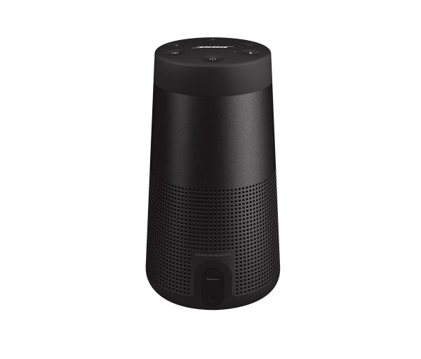 GEEKRIA - Custodia in silicone per Bose SoundLink Revolve impermeabile portatile senza fili Bluetooth Speaker, Bose SoundLink Revolve Custodia in silicone con portachiavi, custodia protettiva