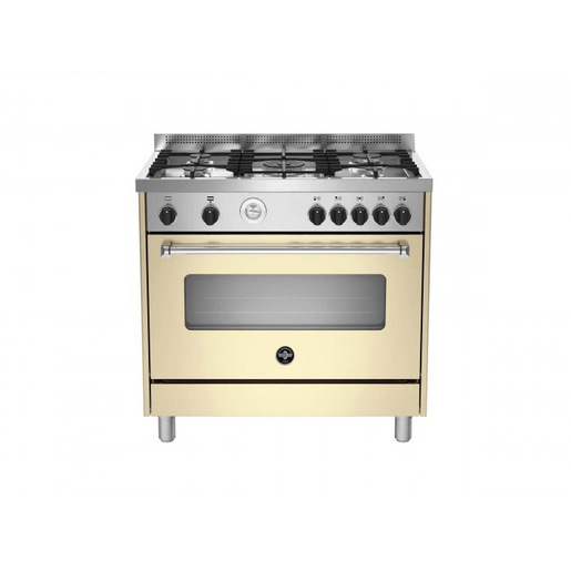 Image of Bertazzoni La Germania Americana AMN965GCRT cucina Elettrico/Gas Gas Crema